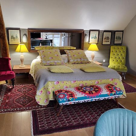 Les Glycines Bed & Breakfast Ury Exterior foto