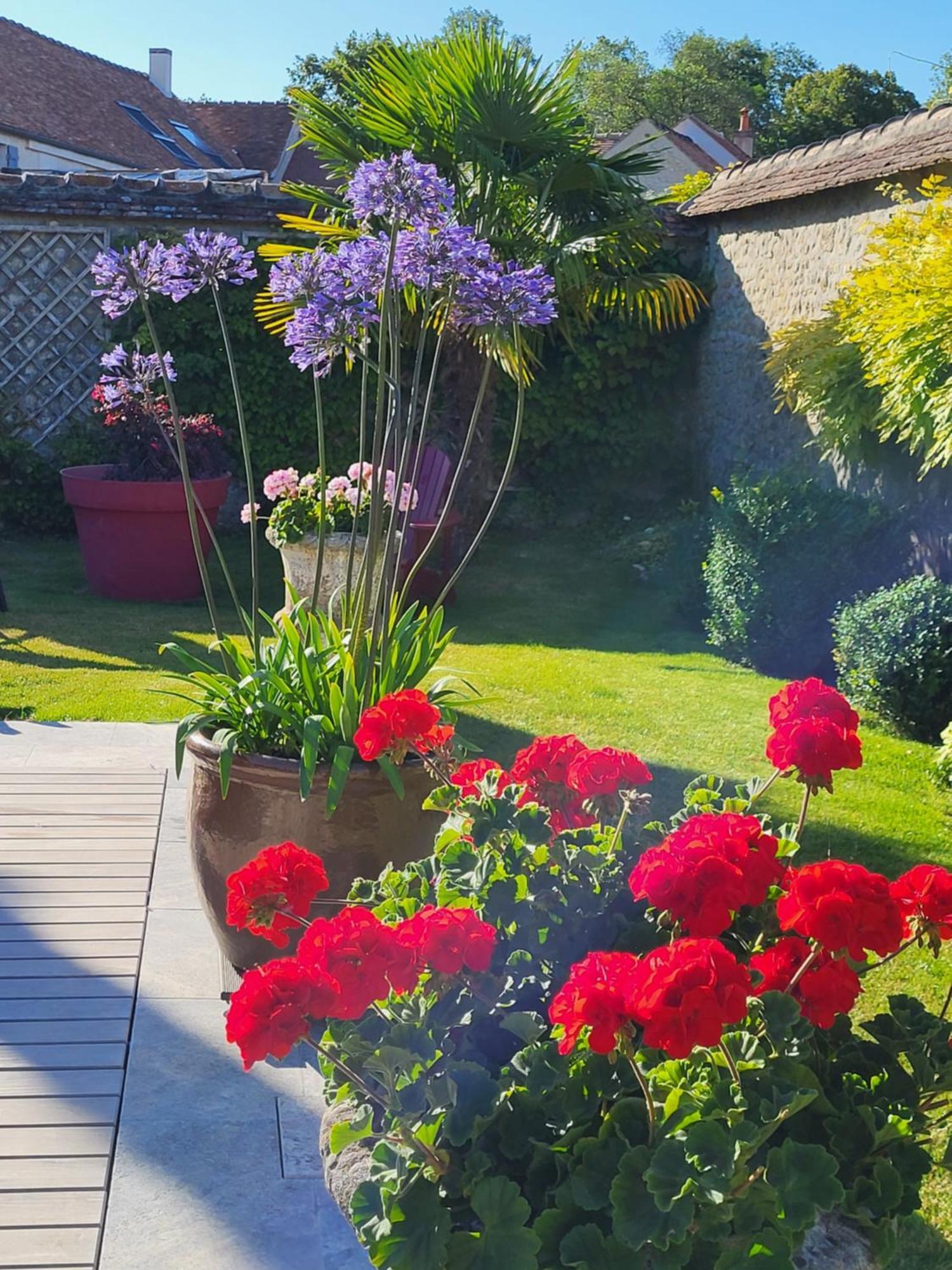 Les Glycines Bed & Breakfast Ury Exterior foto