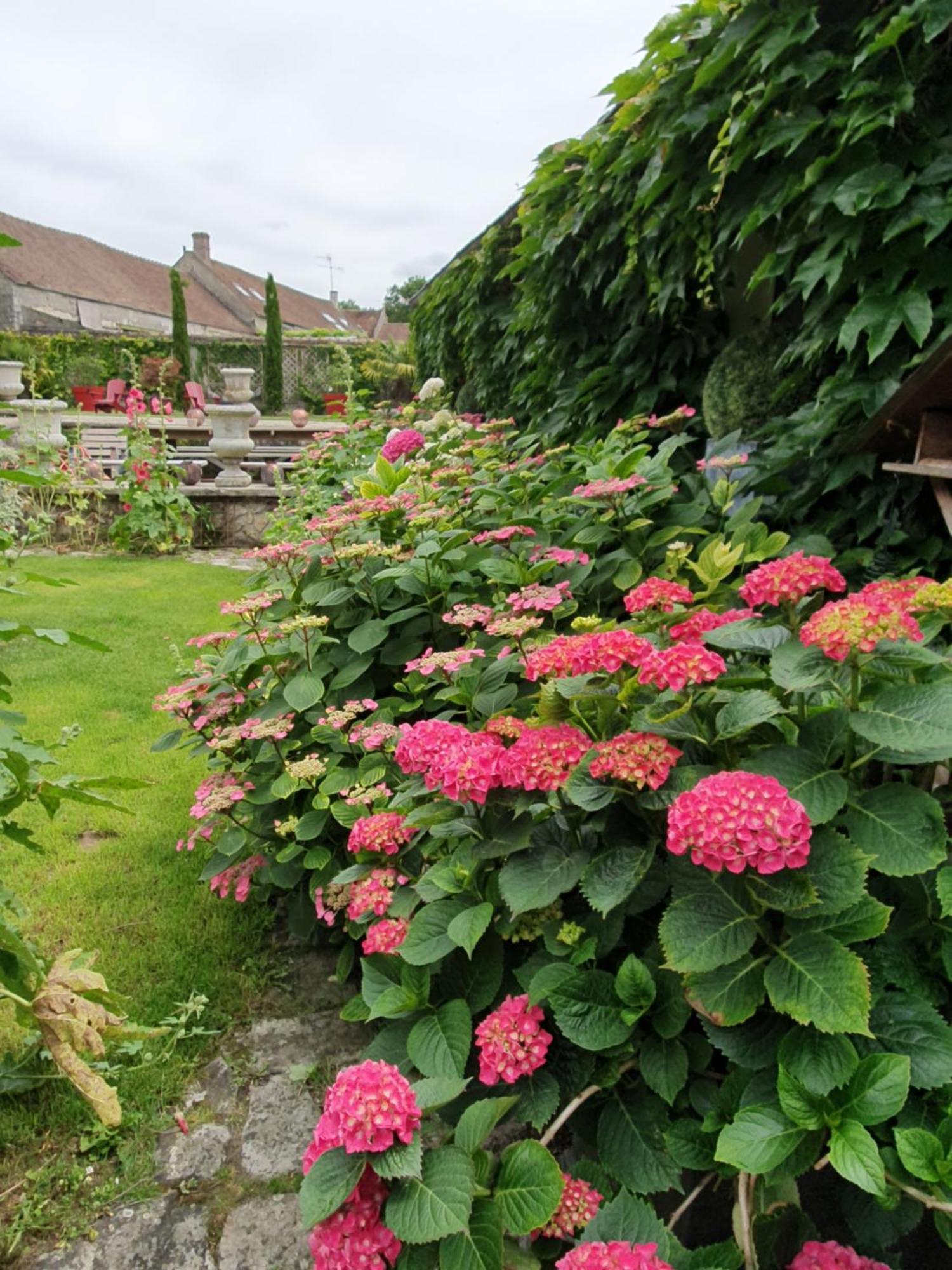 Les Glycines Bed & Breakfast Ury Exterior foto