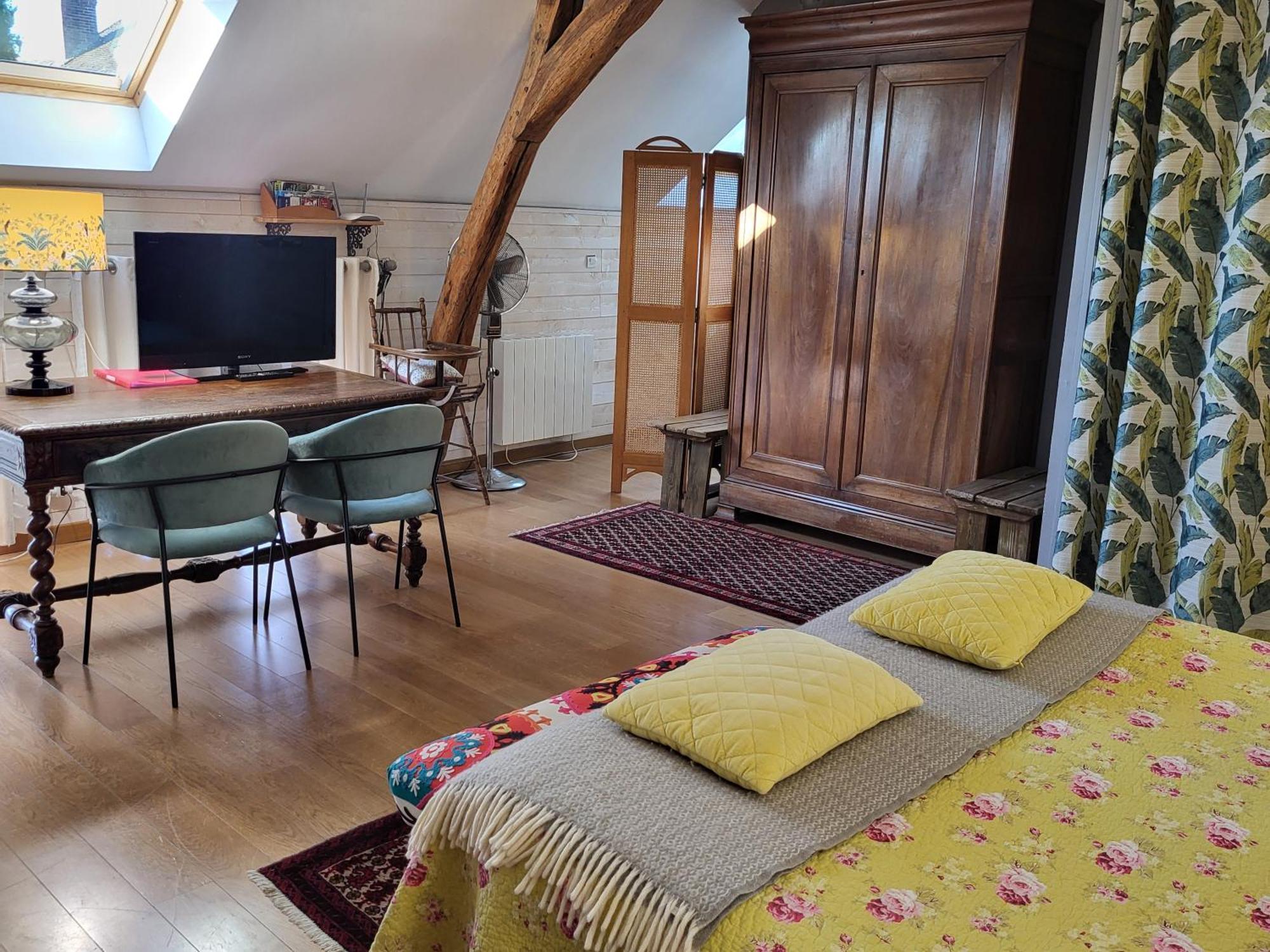 Les Glycines Bed & Breakfast Ury Exterior foto