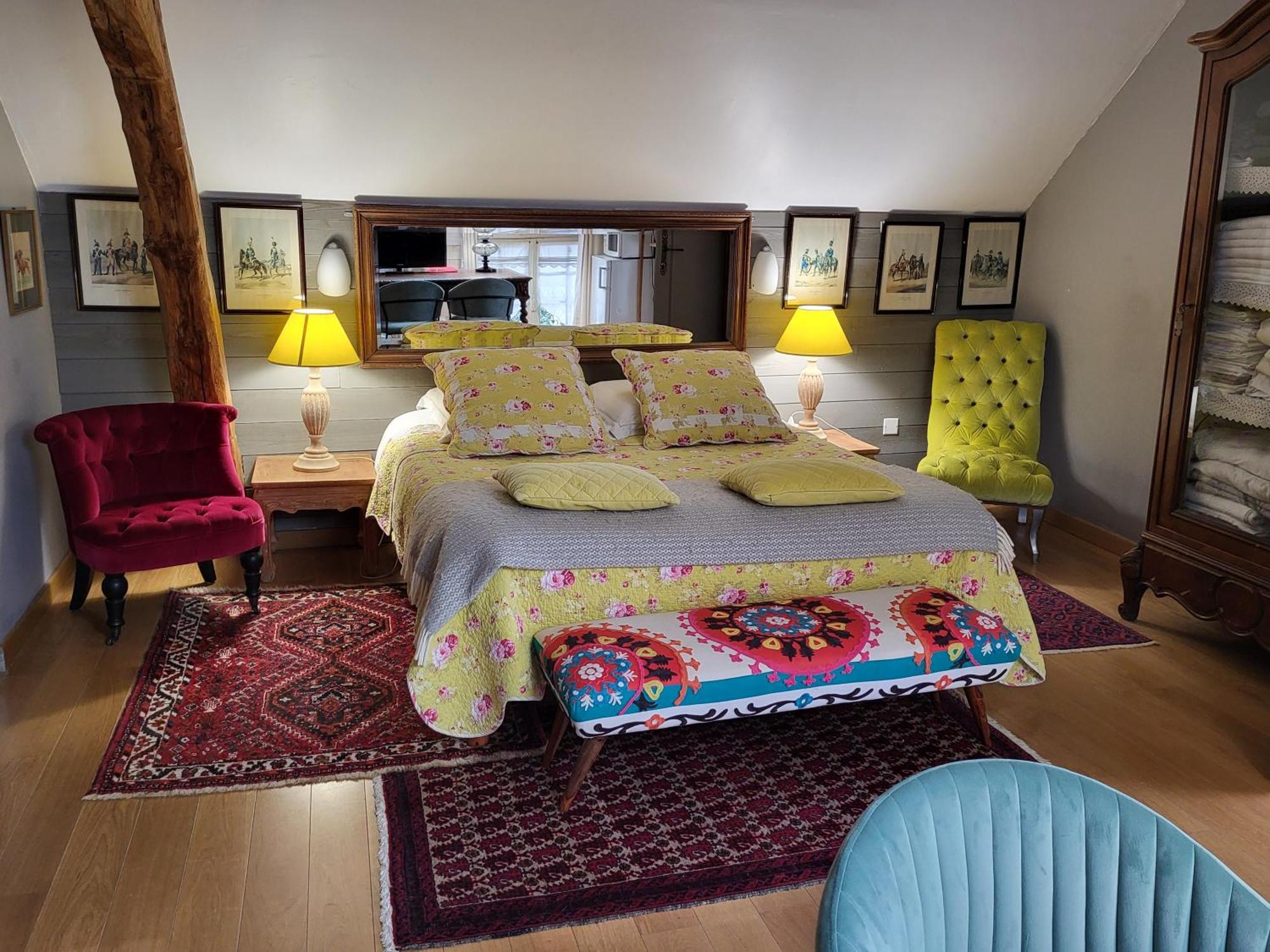 Les Glycines Bed & Breakfast Ury Exterior foto